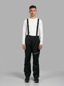 Alpine Pro WERAD 2 pánske čierne lyžiarske nohavice