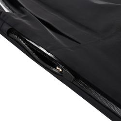 Alpine Pro WERAD 2 pánske čierne lyžiarske nohavice