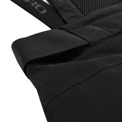 Alpine Pro WERAD 2 pánske čierne lyžiarske nohavice