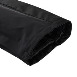 Alpine Pro WERAD 2 pánske čierne lyžiarske nohavice