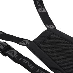 Alpine Pro WERAD 2 pánske čierne lyžiarske nohavice