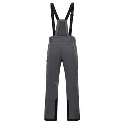 Alpine Pro WERAD 2 pánské šedé lyžařské kalhoty