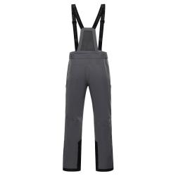Alpine Pro WERAD 2 pánské šedé lyžařské kalhoty POUZE XXL (VÝPRODEJ)