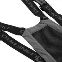 Alpine Pro WERAD 2 pánské šedé lyžařské kalhoty POUZE XXL (VÝPRODEJ)