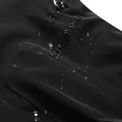 Alpine Pro WERAD černé pánské lyžařské kalhoty s membránou