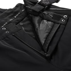 Alpine Pro WERAD černé pánské lyžařské kalhoty s membránou