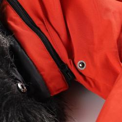 Alpine Pro WERD 2 pánská zimní bunda ORANŽOVÁ / ČERVENÁ