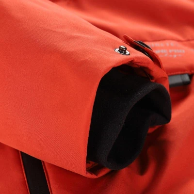 Alpine Pro WERD 2 pánska zimná bunda ORANŽOVÁ / ČERVENÁ IBA XXXXL (VÝPREDAJ)