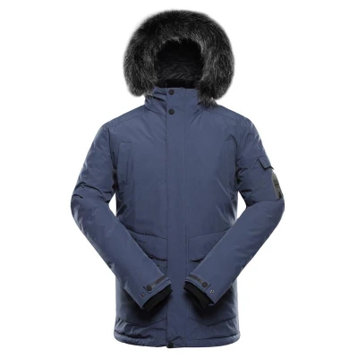 Alpine Pro WERD 2 pánská šedá zimní bunda s membránou Alpine Pro WERD 2 pánská šedá zimní bunda s membránou