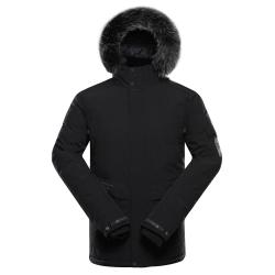 Alpine Pro WERD 2 pánska čierna zimná bunda s membránou