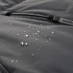 Alpine Pro WERD pánská bunda s membránou NEUTRÁLNÍ / ZEMITÁ