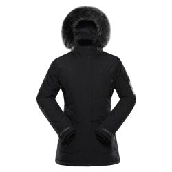 Alpine Pro WERDA 2 dámská černá zimní bunda s membráno POUZE M (VÝPRODEJ)