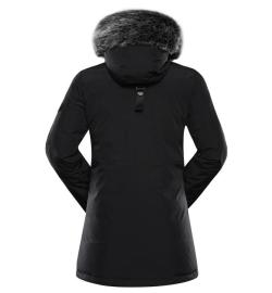 Alpine Pro WERDA 2 dámská černá zimní bunda s membráno POUZE M (VÝPRODEJ)