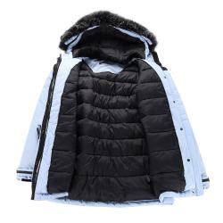 Alpine Pro WERDA 2 dámská modrá zimní bunda s membránou