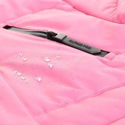 Alpine Pro WERDA dámská růžová bunda s membránou