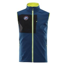 Alpine Pro WERS pánska modrá softshellová vesta