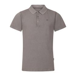 Alpine Pro WERT pánske bavlnené polo tričko NEUTRÁLNE / ZEMITÉ