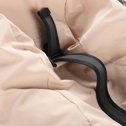 Alpine Pro WUSSA dámský zimní kabát s membránou NEUTRÁLNÍ / ZEMITÁ