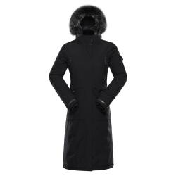 Alpine Pro WUSSA dámský černý zimní kabát s membránou