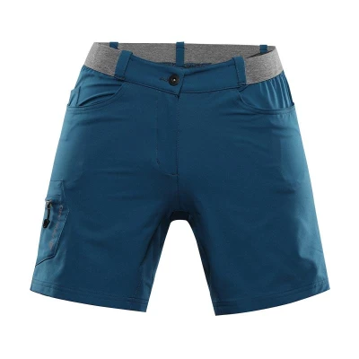 Alpine Pro ZAMBA 3 dámské modré rychleschnoucí kraťasy Alpine Pro ZAMBA 3 dámské modré rychleschnoucí kraťasy