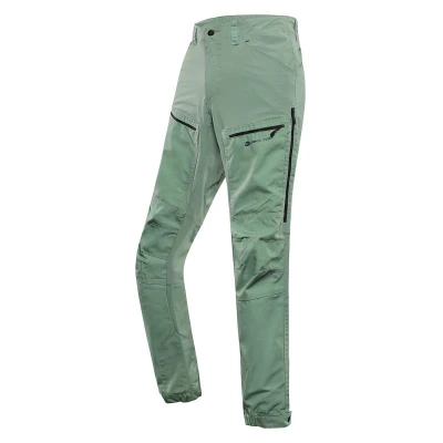 Alpine Pro ZARM pánské zelené outdoorové kalhoty Alpine Pro ZARM pánské zelené outdoorové kalhoty