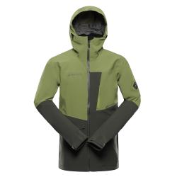Alpine Pro ZARR 2 pánská zelená bunda s membránou