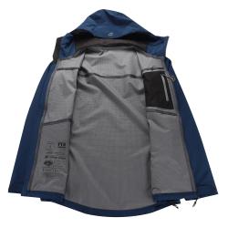 Alpine Pro ZARR 2 pánská modrá bunda s membránou