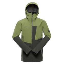 Alpine Pro ZARR 2 pánska zelená bunda s membránou LEN M (VÝPREDAJ)