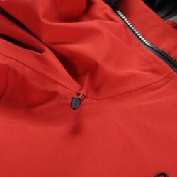 Alpine Pro ZARR pánská červená bunda s membránou