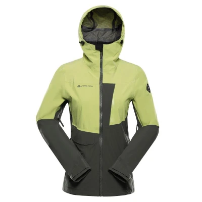 Alpine Pro ZARRA 2 dámská zelená bunda s membránou Alpine Pro ZARRA 2 dámská zelená bunda s membránou