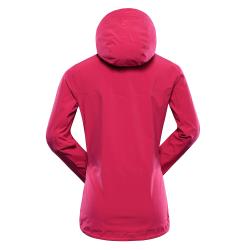 Alpine Pro ZARRA dámská růžová nepromokavá bunda