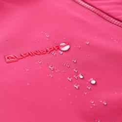 Alpine Pro ZARRA dámská růžová nepromokavá bunda