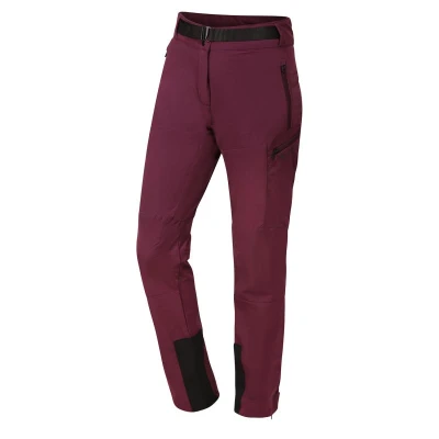 Alpine Pro ZEBINA LPAY580892 dámské růžové softshellové kalhoty