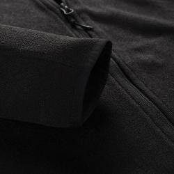 Alpine Pro ZEG pánský černý svetr supratherm celozip