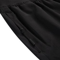 Alpine Pro ZEREC pánské černé rychleschnoucí kalhoty