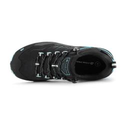 Alpine Pro ZEREME černo tyrkysová dámská outdoorová obuv s membránou
