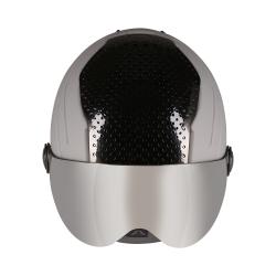 Alpine Pro ZEWEDE šedá lyžařská helma se štítem