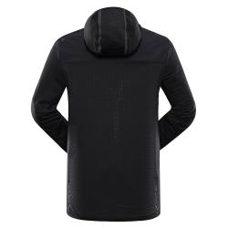 Alpine Pro ZOLL černá pánská ultralehká hřejivá mikina