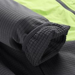 Alpine Pro ZOLL žluto-černá pánská ultralehká hřejivá mikina