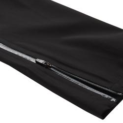 Alpine Pro ZONER pánské černé kalhoty s membránou ptx dlouhé