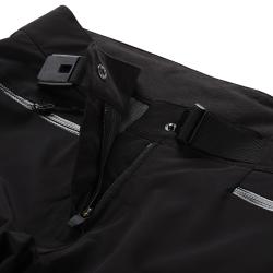 Alpine Pro ZONERA dámské černé outdoorové kalhoty s membránou ptx dlouhé