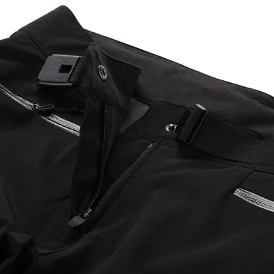 Alpine Pro ZONERA dámské černé outdoorové kalhoty s membránou ptx dlouhé