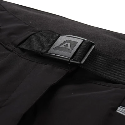 Alpine Pro ZONERA dámské černé outdoorové kalhoty s membránou ptx dlouhé