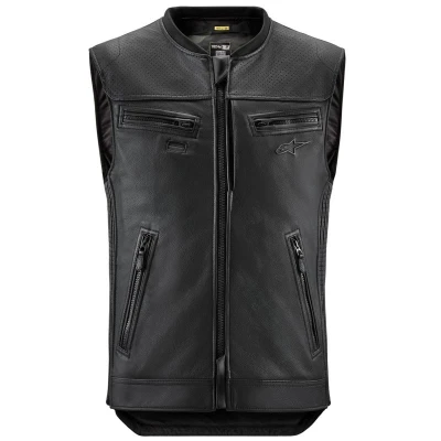 Alpinestars TECH-AIR3 V2 Leather System černá airbagová vesta