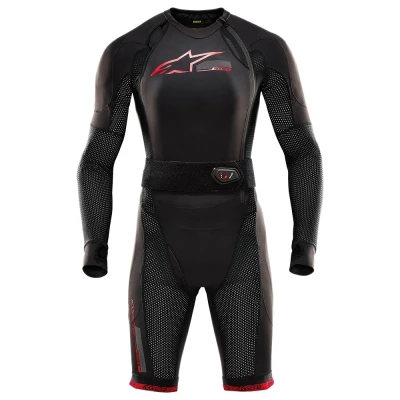 Alpinestars TECH-AIR10 černo-červeno-šedý airbagový systém