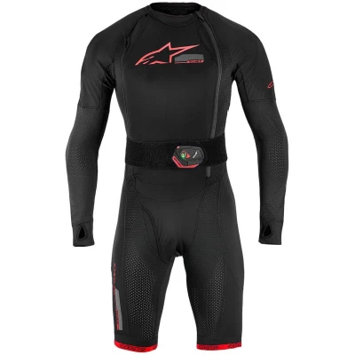 Alpinestars Tech-Air 10 V2 černo-červeno-šedý airbagový systém