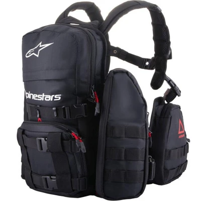 Alpinestars Batoh Techdura Tactical 2024 černo-bílý 9 l Alpinestars Batoh Techdura Tactical 2024 černo-bílý 9 l