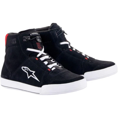 Alpinestars Boty na motorku Chrome černo-bílo-červené Alpinestars Boty na motorku Chrome černo-bílo-červené