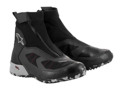 Alpinestars CR-8 Gore-Tex černo-šedo-červené boty na motorku