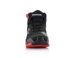 Alpinestars Boty na motorku CR-X Drystar Honda Kolekce černo-červeno-šedé
